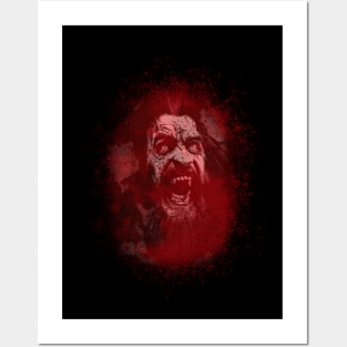 Crimson Scream (Blood Red) Posters and Art